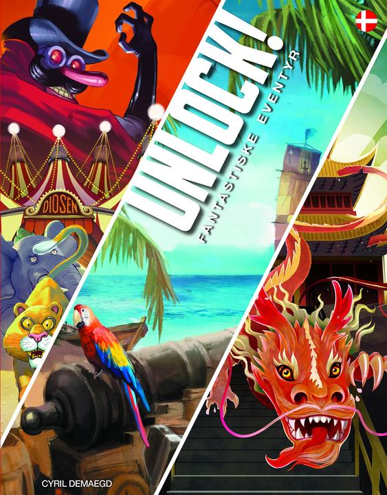 Actual product image Enigma Unlock! - Escape Room Game (Danish) (Danish)