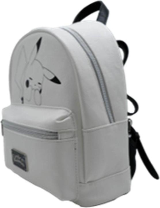 Actual product image Nomadict Pokémon Pikachu backpack with Nintendo Switch compartment : White