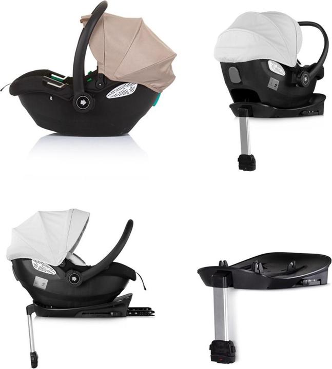 Actual product image Chipolino Set Babyschale Isofix-Station (Baby car seat, ECE R129/i-Size Standard)