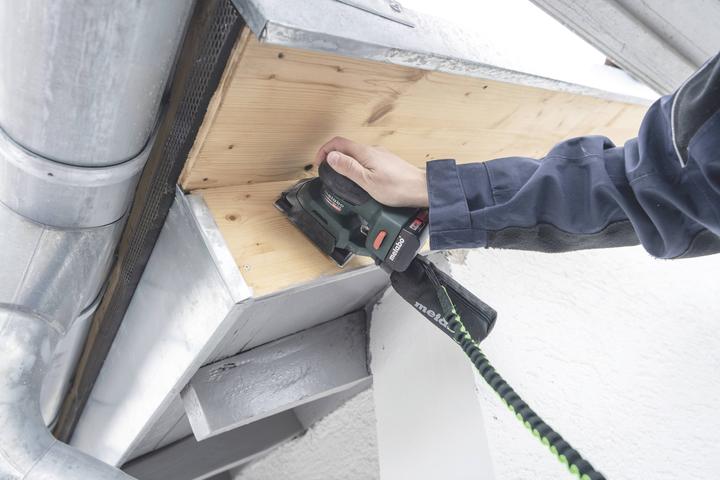 Actual product image Metabo Battery Sander SRA 12 BL Powermaxx (Eccentric grinder)