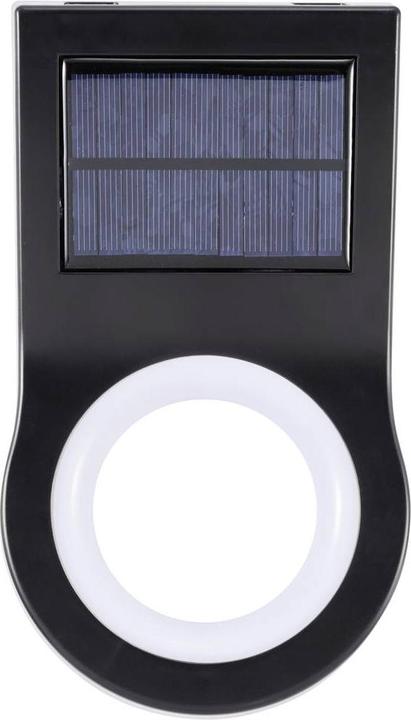 Image du produit Sygonix SY-5653638 Applique murale solaire d'extérieur avec détecteur de mouvement Blanc neutre Noir (200 lm, IP44)