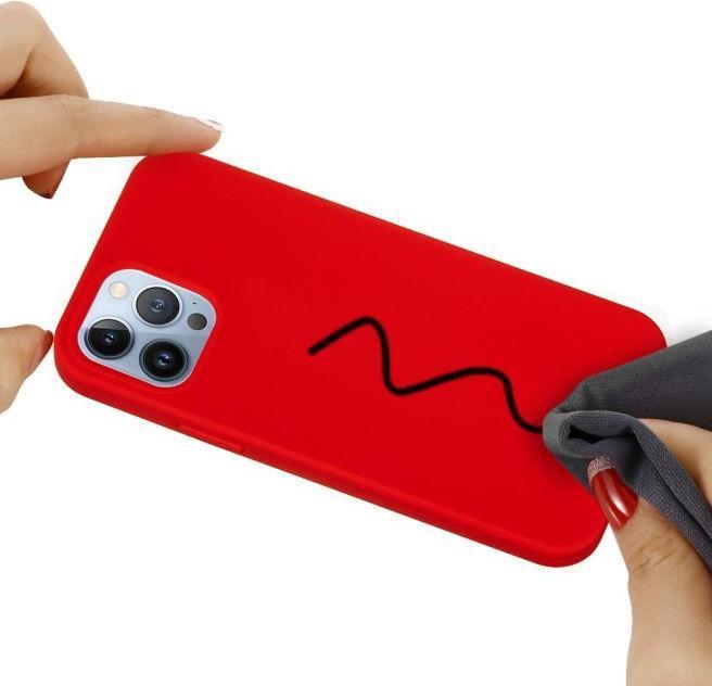 Actual product image MU Classic Liquid Silicone Series (Apple iPhone 15 Pro)