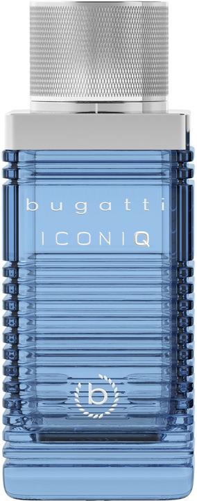 Immagine prodotto Bugatti Iconiq Blue Profumo per Uomo 100ml - Ambra acquatica aromatica (Eau de toilette, 100 ml)
