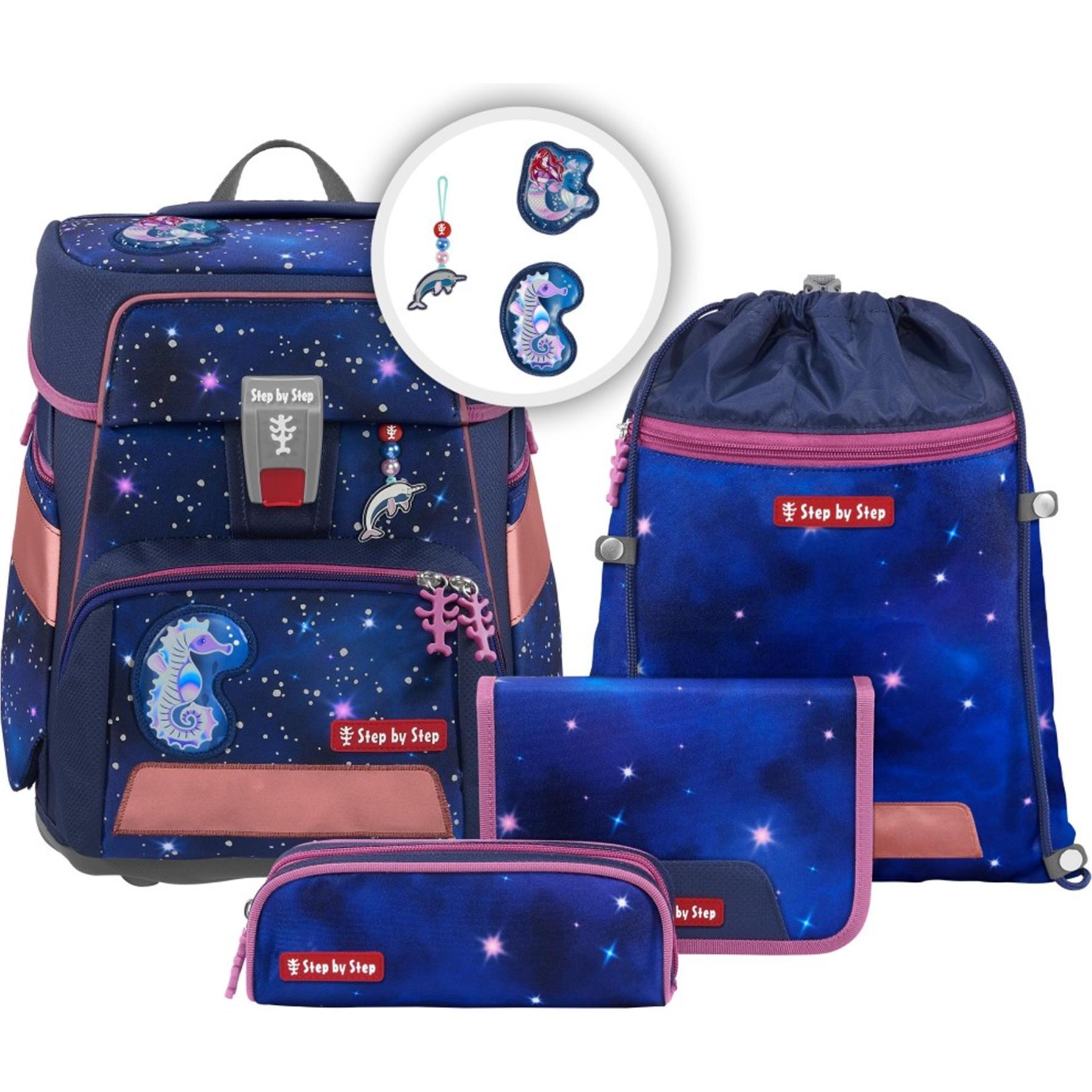Step by Step Ranzen-Set SPACE REFLECT "Star Seahorse Zoe" 5-teilig ...