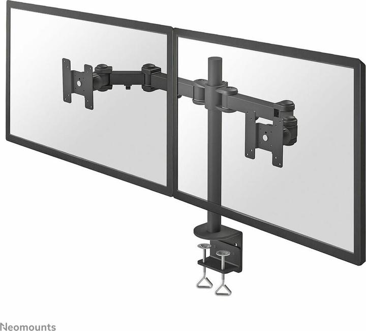 Produktbild Neomounts TIS 10"-27" 2TFT 6 Gelenke schwarz (Tisch, 27")