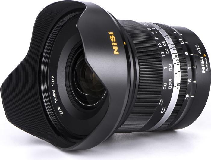 Image du produit Nisi 15mm F/4 ASPH Objectif super grand angle (Fujifilm X, Plein format)