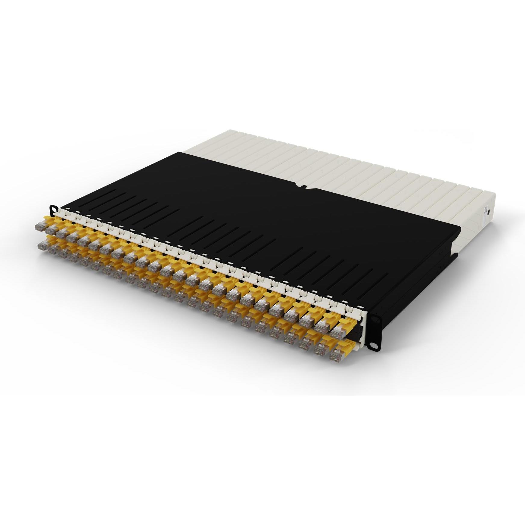 PATCHBOX one / 8RU / Cat 6A, STP, 0.8 m, Weiss, Server Zubehör, Weiss