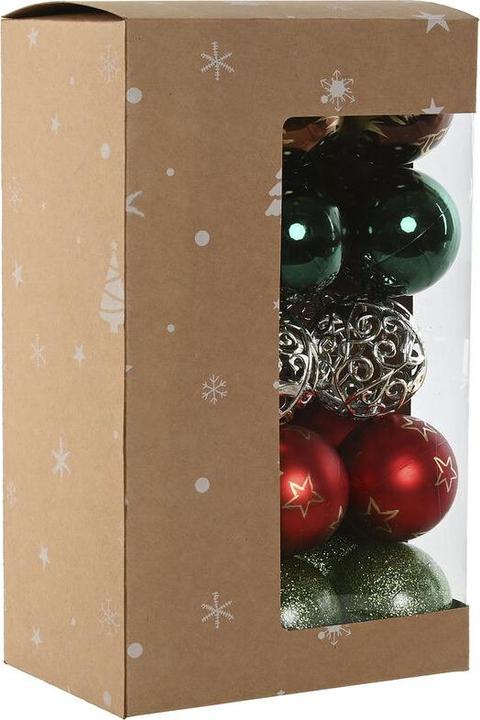 Actual product image Esprit Christmas tree baubles Home Colourful PVC 18 x 12 x 30 cm (30 pieces) (30 -part)