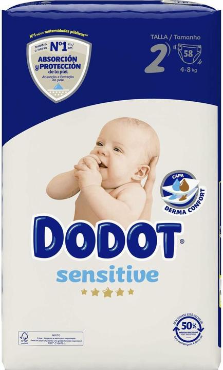 Immagine prodotto Dodot Sensitive (Dimensione 2, 58 Pezzo/i)