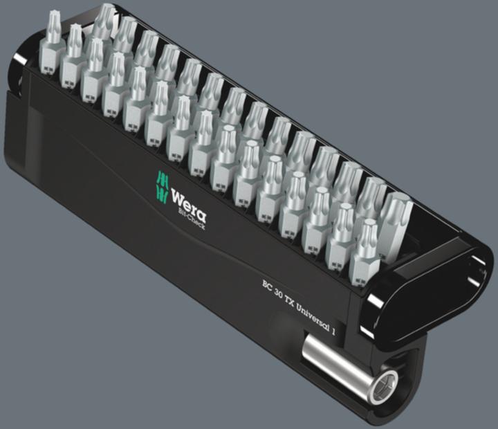 Actual product image Wera Bit-Check 30 TX Universal 1 (Hexagon socket TX)