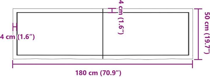Produktbild vidaXL Gianna (180 x 50 cm)