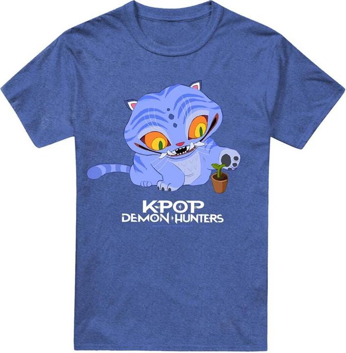 Produktbild K-Pop Demon Hunters Cute TShirt meliert (4XL)