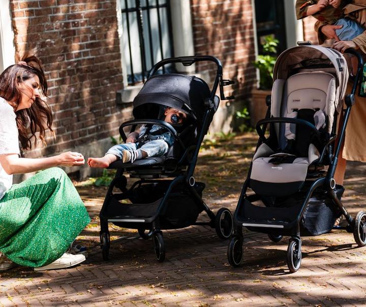 Immagine prodotto Hamilton by yoop Passeggino T1 Nero - Passeggino premium con MagicFold™ girevole a 360 gradi