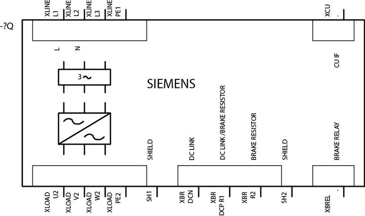 Actual product image Siemens Sinamics
