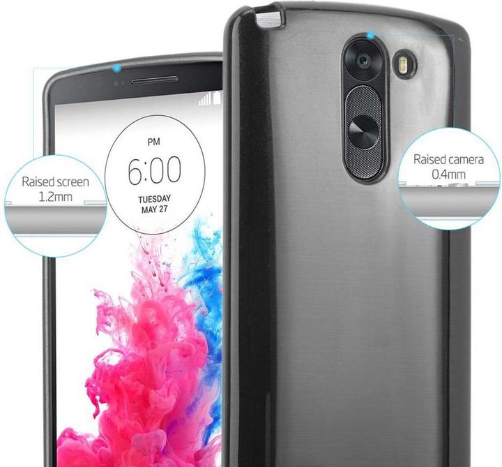 Immagine prodotto Cadorabo Copertura spazzolata in TPU (LG G3 Stylus)