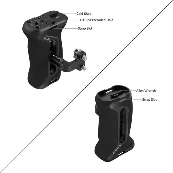Produktbild SmallRig 4015 Side Handle with 1/4" 20 Screws (Griff)