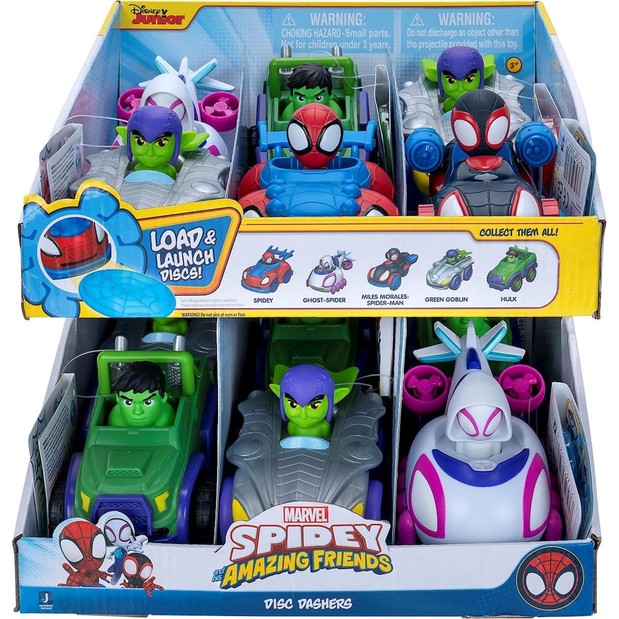 Thumbnail - Jazwares Spidey Scheiben Flitzer ass