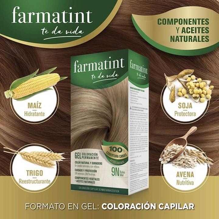 Actual product image Farmatint 9n Rubio Miel 150ml (9N Honey blonde)