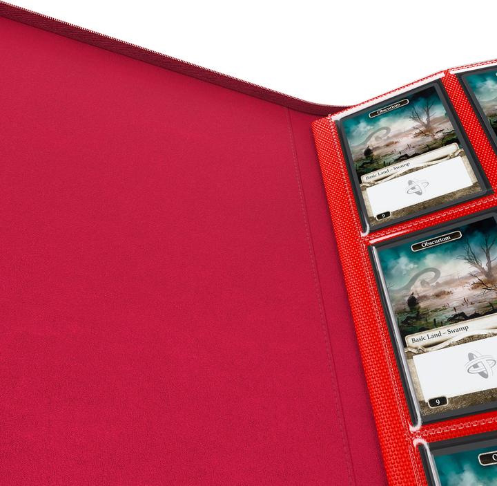 Produktbild Gamegenic GGS31003ML - Zip-Up Album 18-Taschen, rot