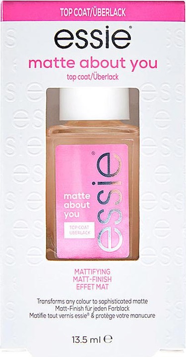 Produktbild Essie Top Coat matte about you - Matte Nagel-Überlack Transparent (Matte about you)
