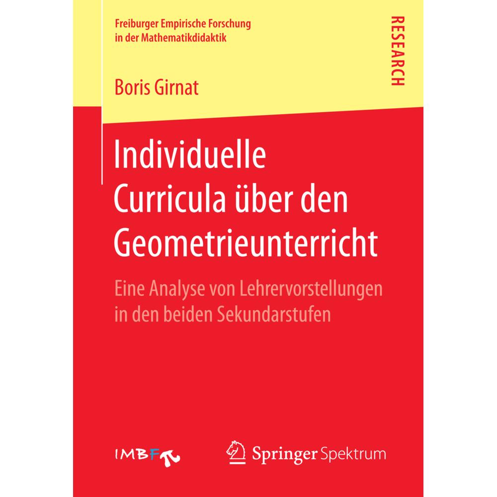 Individuelle Curricula über den Geometrieunterricht, Fachbücher von Boris Girnat