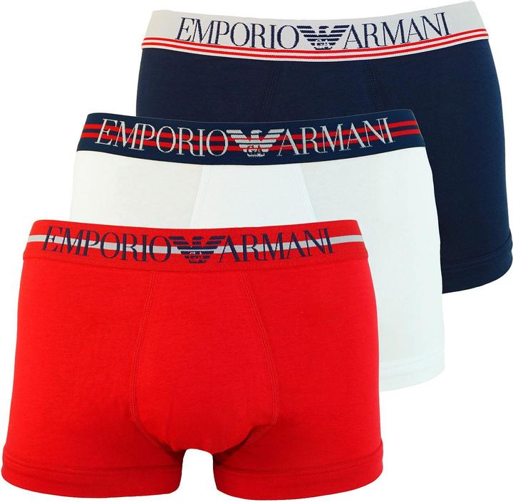 Emporio Armani Boxershorts mit Logobund im Dreierpack (XL, 3er Pack)