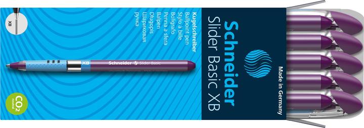 Produktbild Schneider Kugelschreiber Slider Basic (Violett, 1 x)