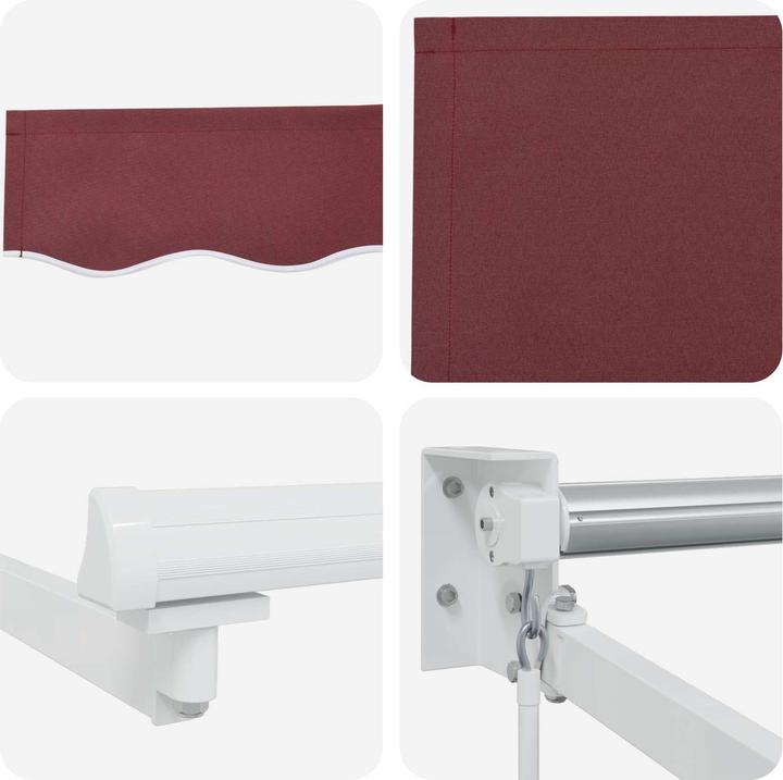 Actual product image vidaXL Einziehbare Markise (2 m)