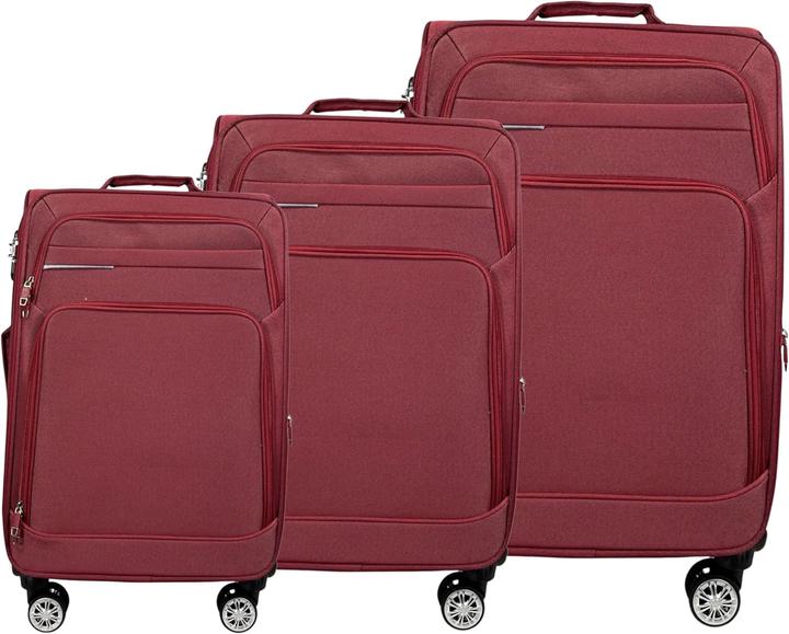 Actual product image My Travel Bag 3-piece soft-shell case set (88 l, Hand luggage (up to 50 litres), M (50 - 90l))