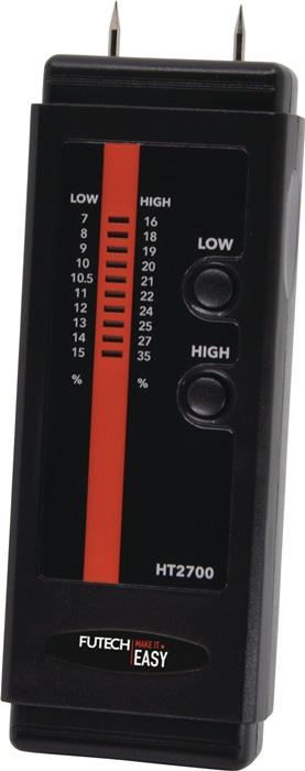 Produktbild Futech Elektronisches Feuchtemessgerät HT2700-2pins