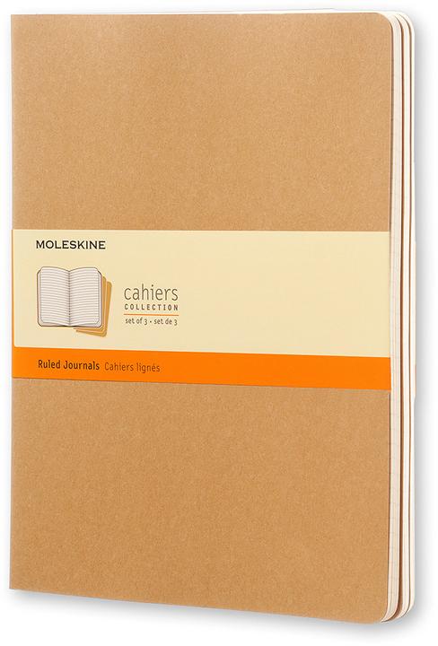 Actual product image Moleskine Cahier XL (A5, Lined, Soft cover)