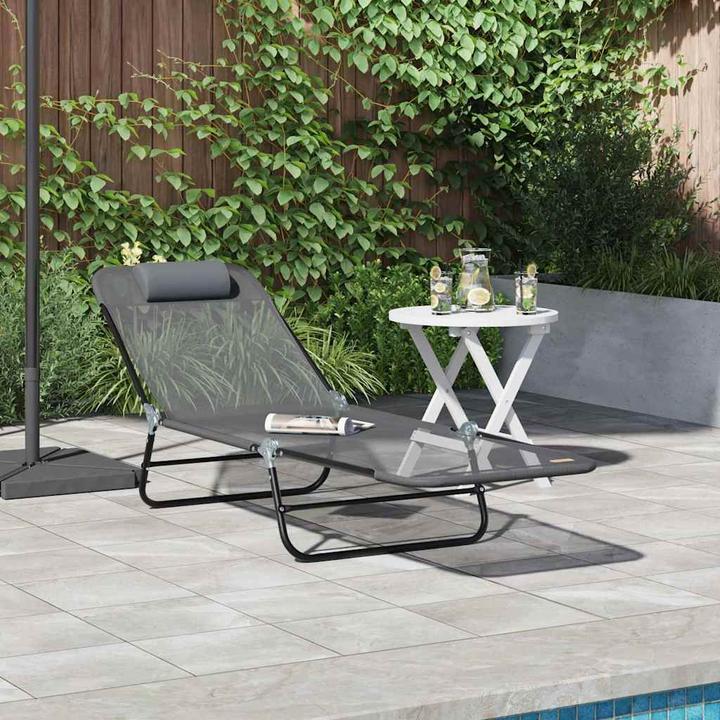 Actual product image vidaXL Outdoor-Liege (182 cm)