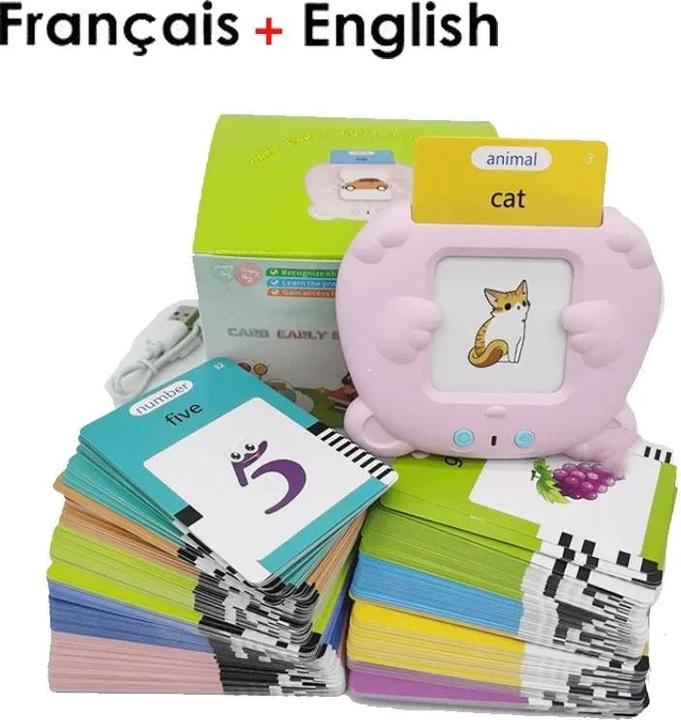 Produktbild Activity Board Learning Machine for Kid Talking Flash Cards Kindergarten Kinder Sprache Elektronisches Hörbuch
