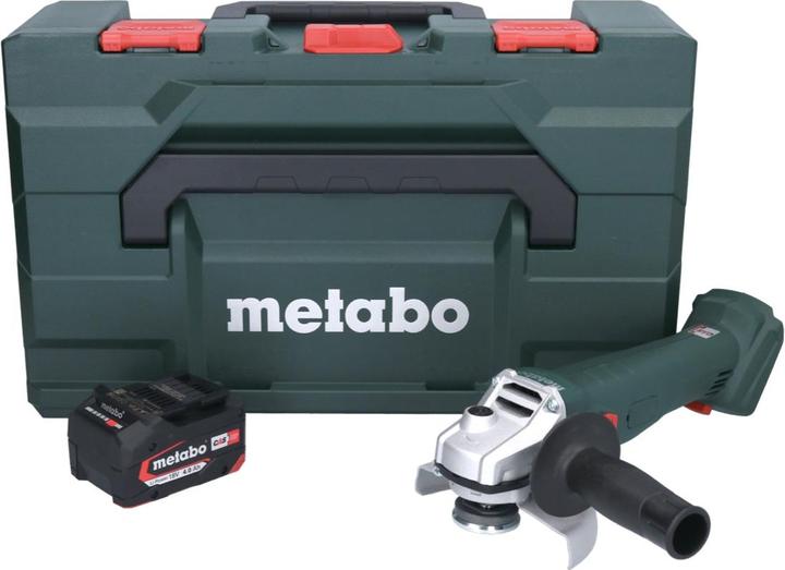 Produktbild Metabo W 18 7-125 Akku Winkelschleifer 18 V 125 mm + 1x Akku 4,0 Ah + metaBOX - ohne Ladegerät (125 mm)