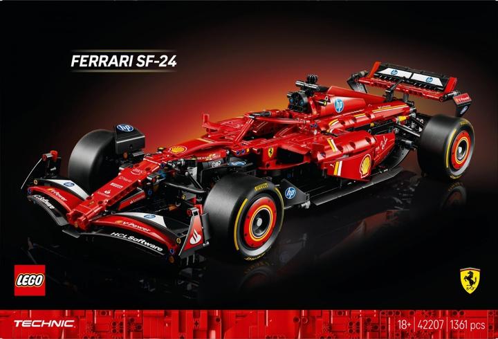 Produktbild LEGO Ferrari SF-24 Formel 1 Rennwagen (42207, LEGO Technic)