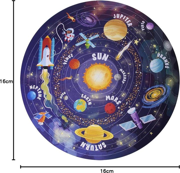 Immagine prodotto Apli Puzzle a cerchio (49 pezzi)