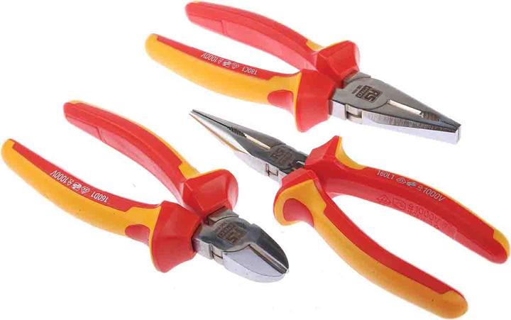 Produktbild RS PRO 3pc VDE Insulated Pliers Set (385 mm)