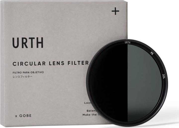 Actual product image Urth 95mm ND8 (3 Stop) Lens Filter (Plus+) (95 mm, Neutral density filter)