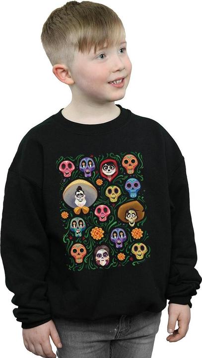 Produktbild Disney Coco Heads Pattern Sweatshirt Jungen (128)