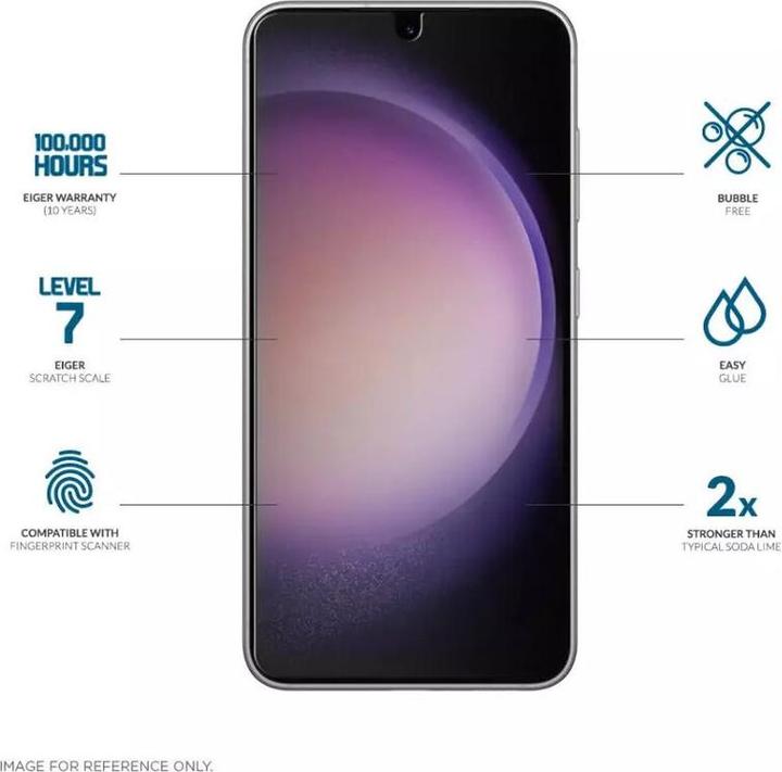 Produktbild Eiger Mountain Glass Clear (1 Stück, Samsung Galaxy S23)