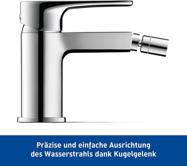 Image du produit Duravit Mitigeur monocommande pour bidet B.1 avec vidage à tirette chromé