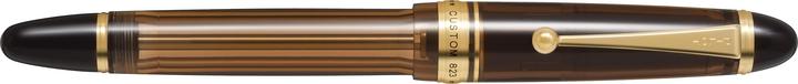 Actual product image Pilot Custom 823 braun transparent (Brown, Transparent)