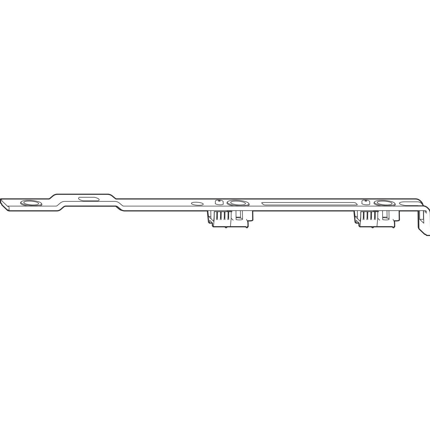 Roto, Türbeschlag + Scharnier, NT/NX Falzaxerstulp Designo 9/13 V für Dreh-/Kipp-/Drehkippfenster silber
