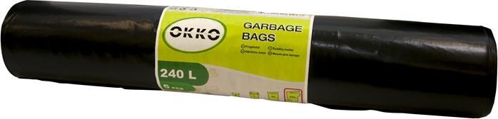 Actual product image Okko GARBAGE BAGS 240L 5PCS