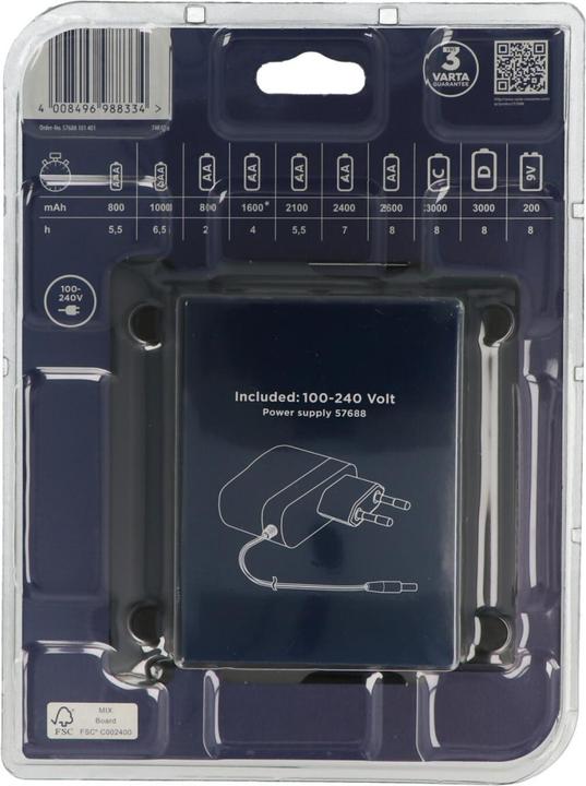 Produktbild Varta LCD Universal Charger+ (1 Stk., Ladegerät ohne Akku)
