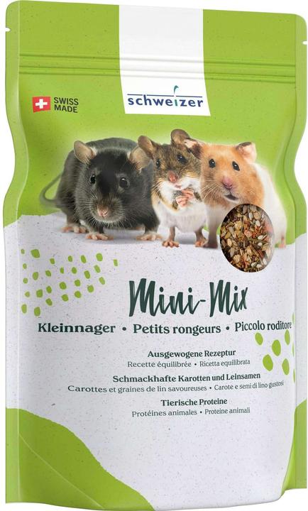 Schweizer Alimento di base Mini-Mix per gerbilli, criceti e ratti, 950 g (0.95 kg)