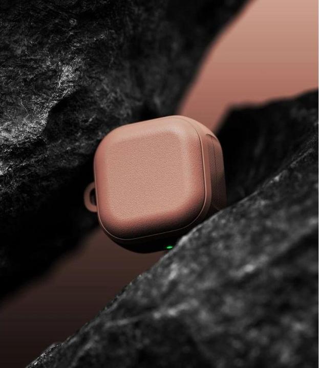Actual product image Ringke Onyx Magnetic Magsafe Samsung Galaxy Buds 4 / 4 Pro Constant Coral (Charging case cover)