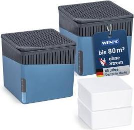 Produktbild Wenko 2 Cube Raumentfeuchter, 2x 1,0 kg (80 m²)