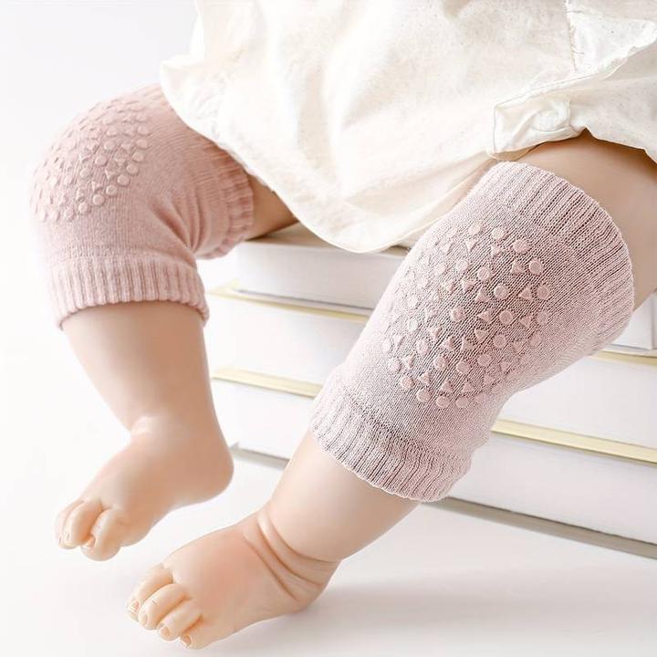 Image du produit Milkii Genouillère bébé avec adhérence antidérapante, Rose