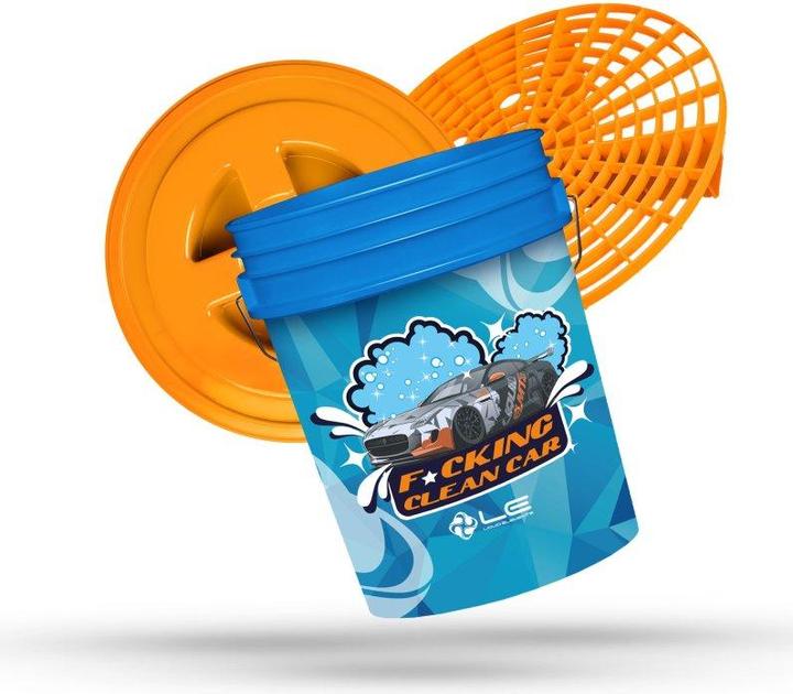 Image du produit Liquid Elements Wascheimer 20 Liter inkl. Schmutzsieb und Deckel "CleanCar"